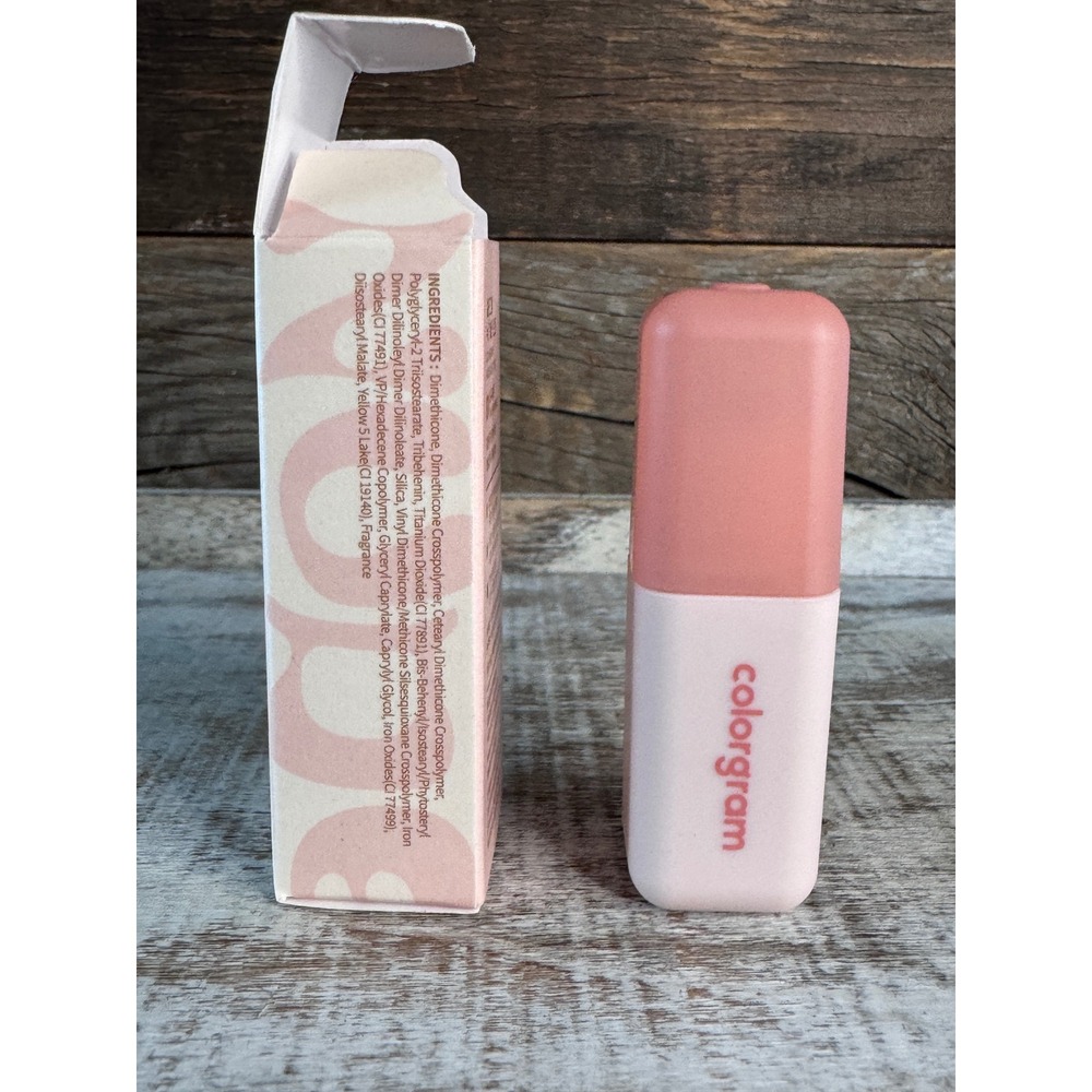 Colorgram Nude Blur Tint | 01 Salmon Beige | Rare Discontinued NIB | MSRP $15 - Picture 4 of 5